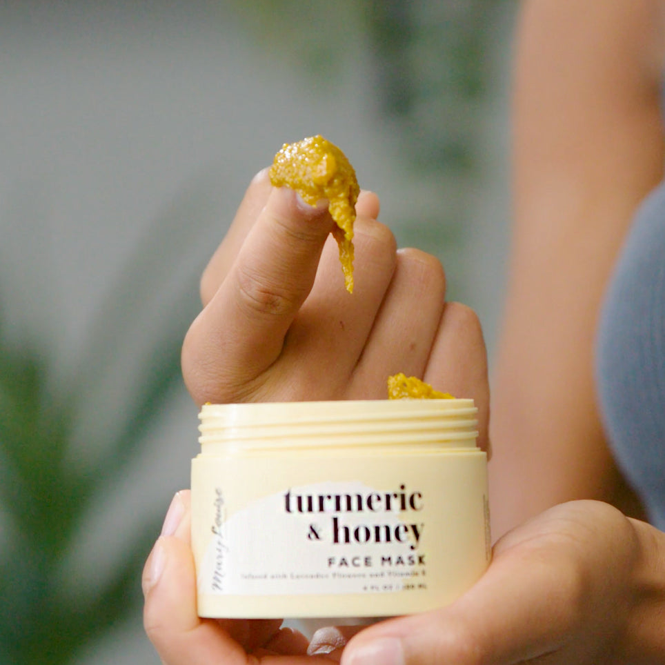 TURMERIC & HONEY FACE MASK - MARY LOUISE COSMETICS